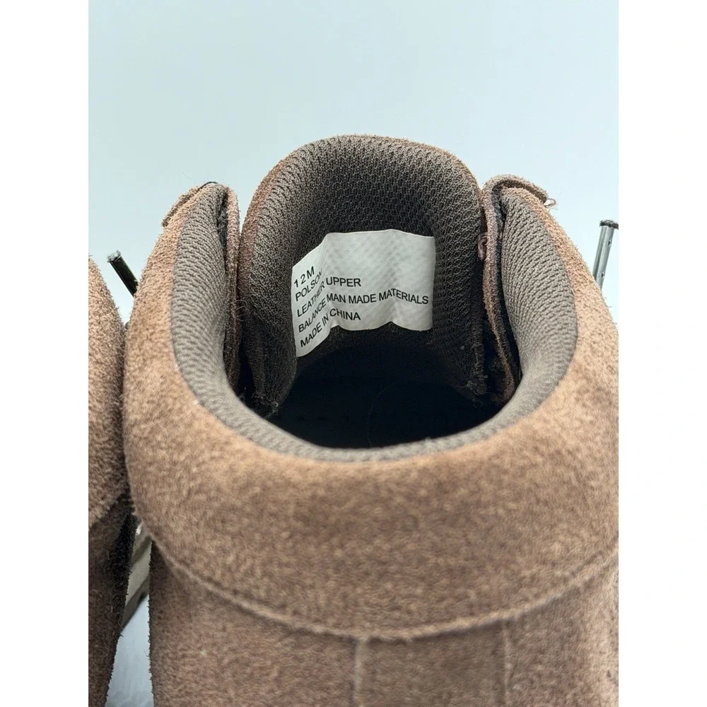 Eddie Bauer Mens Chukka Boots Brown Suede Size 12 M